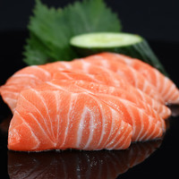 崇鲜挪威冰鲜三文鱼刺身（大西洋鲑）即食 生鱼片鲑鱼切片年货礼盒 切片 600g (三文鱼刺身三种拼盘