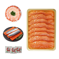 崇鲜挪威冰鲜三文鱼刺身（大西洋鲑）即食 生鱼片鲑鱼切片年货礼盒 切片 330g （三文鱼200g+希鲮鱼籽