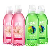 EVER GREEN 绿伞 除菌除螨天然香氛洗衣液花果香味持久留香促销组合家庭装4瓶