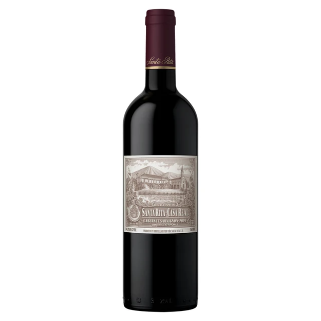 智利十八罗汉 原瓶原装进口干红葡萄酒750ml单瓶装 圣丽塔酒庄真实家园2015