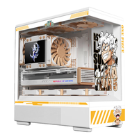 爱国者星璨岚星璨小岚海景房机箱 主题UV打印 MATX全景240水冷台式机电脑主机箱 小岚 海贼王Luffy路飞