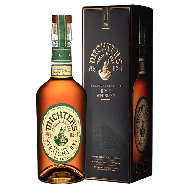 MICHTER'S US*1美国肯塔基州威士忌 小批量 过节聚会送礼 酩帝诗US1黑麦700ml*1瓶礼盒