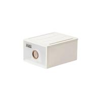 茶花（CHAHUA）抽屉式收纳柜衣服收纳箱储物柜透明塑料收纳盒家用卧室 2只装21L【50*40*18】-A500S