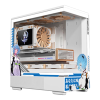 爱国者星璨岚星璨小岚海景房机箱 主题UV打印 MATX全景240水冷台式机电脑主机箱 小岚 EVA-Rei主题