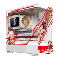 爱国者星璨岚星璨小岚海景房机箱 主题UV打印 MATX全景240水冷台式机电脑主机箱 小岚 原神 可莉主题