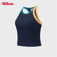 Wilson威尔胜夏季女士ON THE DAILY运动网球吊带背心带胸垫 175/92A/L