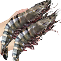 馋鲜客活冻黑虎虾大号 净重700g 30-40只/盒海虾虾类海鲜大虾烧烤