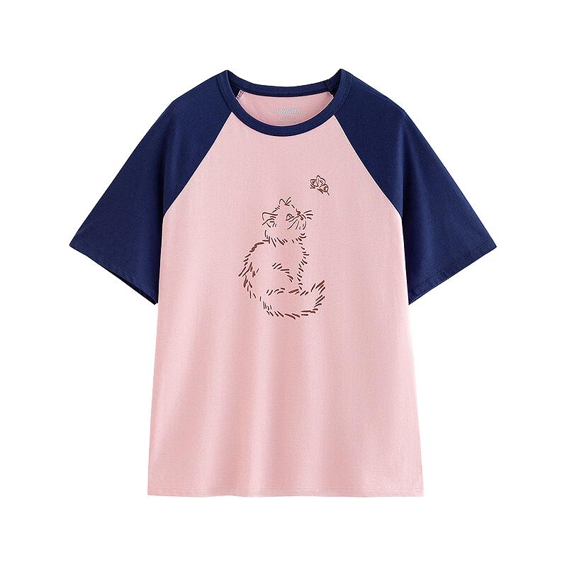 宝蓝-粉色-猫猫蝴蝶GT528807