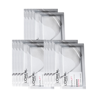 巴黎欧莱雅 L'OREAL PARIS欧莱雅提拉面膜 复颜面颈提拉面膜 提拉紧致 补水保湿 淡纹颈膜  15片