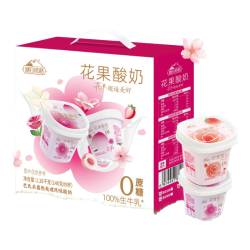 塘日塔格 花果酸奶礼盒装 140g*9杯