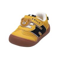 百丽童鞋2025秋季学步鞋卡通小熊宝宝运动鞋婴儿鞋黄色/黑色26 26 适合脚长约15.6-16.2cm