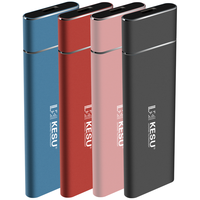 科硕（KESU） 移动硬盘固态迷你便携式硬盘Mac外接移动ssd 天空蓝 2TB