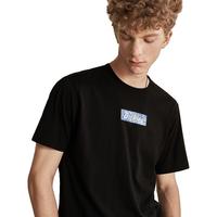 dickies纯棉短袖T恤男 夏季绣花圆领休闲纯色百搭上衣9431 黑色 S