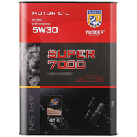 TUOEER 拓尔 全合成机油5W-30 SN级新加坡原材料酯类汽机油高性能润滑油  S7000 4L