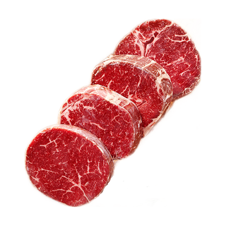 One's Member 1号会员店 澳洲和牛M3臀腰肉心原切牛排 谷饲360天 600g（4片)烧烤烤肉食材