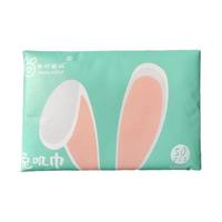 你好妮妮 50抽*2包你好妮妮兔叽巾干湿两用棉柔巾婴儿洗脸巾加大加厚一次性抽取式