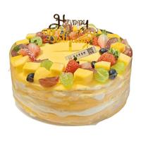 觅今生芒果榴莲千层蛋糕同城配送当天到儿童男女全国新鲜现做订做