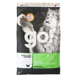 petcurean go！ Petcurean Go 低敏美毛系列 三种鱼全阶段猫粮 7.26kg