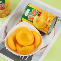 砀山黄桃罐头整箱新鲜水果罐头礼盒装12罐装425g商用烘焙