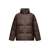 森马 Semir【张新成同款】2024冬加厚短款外套立领三防百搭羽绒服男