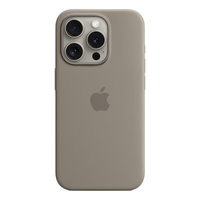 Apple 苹果 iPhone 15 Pro MagSafe 硅胶保护壳-陶土色 保护套 手机套 手机壳