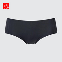 优衣库女装AIRism无痕短裤/普通腰三角482672 09 黑色 3XL