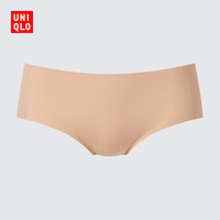 优衣库女装AIRism无痕短裤/普通腰三角482672 34 驼色 XS