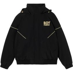 BOY LONDON N28904 短款无性别 黑色 男士羽绒服