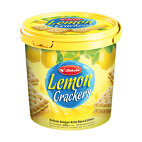 Kokola零食什锦曲奇饼干 休闲零食办公室下午茶点 独立包装 柠檬味夹心400g*1桶