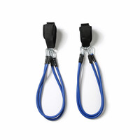 腿部力量训练器材股四头肌锻炼弹力带坐姿屈伸下肢肌肉康复训练带 【双腿锻炼】阻力约60磅(进阶级