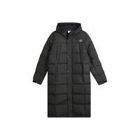 彪马（PUMA）拒水600蓬80绒长款羽绒服男女款冬季鸭绒外套 693528 黑色-01 XXS (160/84A)