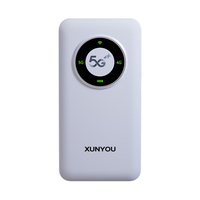 迅优随身wifi5g无线wifi免插卡全国通流量2024款移动车载双频路由器上网宝卡笔记本电脑随行网络 XY15B 顶配5G随身WiFi高速不限速-比4G提速500%