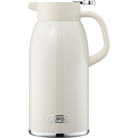 苏泊尔 保温壶316L不锈钢大容量家用热水壶办公室保温瓶热水瓶2L奶油白 奶油白2L