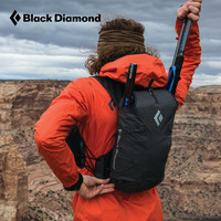 Black Diamond黑钻越野包户外运动轻量登山徒步背包兼容水壶水袋 15升-蓝色-681224 M码（适合肋骨胸围80-100cm）
