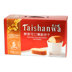 泰山娃 薄脆饼干礼盒装 1600g 5种口味