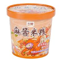  五丰麻酱米线6桶米粉拌粉拉面冲泡方便面即食懒人夜宵速食品