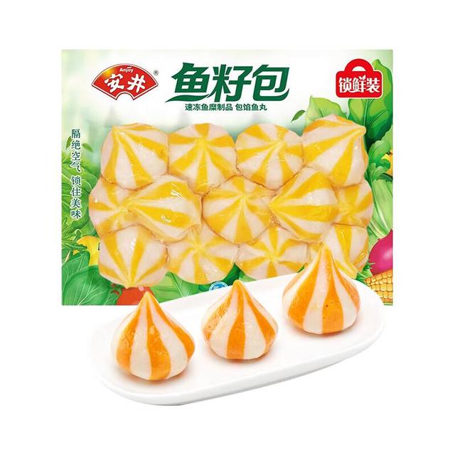 安井 火锅丸子任选 口口爆浆 鱼籽包240g*1