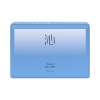 JIEYUN 洁云 抽纸绒触感3层100抽抽纸卫生纸无香纸巾面巾纸 擦手纸 餐巾纸 3层100抽*6包装(1提)