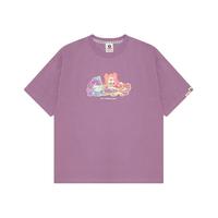 Aape女装春夏小熊迷彩字母印花休闲宽松短袖T恤1531XXM