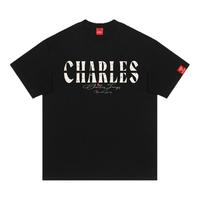 CHARLES JANG'S HAPPY HEART/查尔斯桃心 纯棉 男士T恤