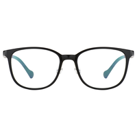 明月镜片 青少年近视眼镜配镜超轻TR圆框可配有度数时尚眼镜框 17050 C55透灰色 配1.56明月非球面