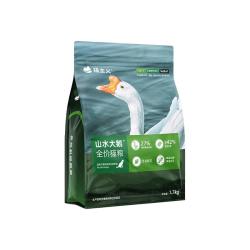 猫主义 山水大鹅猫粮全价冻干生骨肉鲜鹅肉猫粮成猫幼猫通用1.7kg