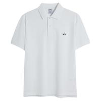 Brooks Brothers/布克兄弟男24夏经典logo商务纯色翻领短袖Polo衫