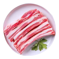 鲁禧海岸草原羊肉生鲜 羊排 羊腿 炖煮火锅烧烤食材 中秋礼盒半只羊 羊排5斤装 【优选】原切羊排5斤装