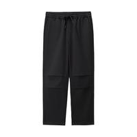 佐丹奴裤子男秋冬抽绳松紧腰休闲裤膝部打褶伞兵裤男01115096