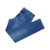 【冰氧吧】与狼共舞裤子男2024夏季透气百搭复古休闲牛仔长裤