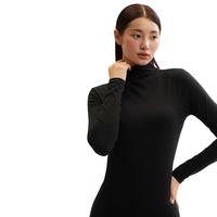 都市丽人 COSMO LADY女士保暖内衣纯棉中领棉毛衫秋冬季亲肤内搭上衣打底衫