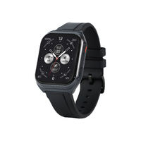 安顿 M5无忧 SIM版 血糖血压监测 曜石黑 智能手表