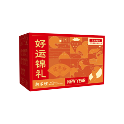 狗不理 好价 狗不理（GBL）阖家欢面食礼盒3.85kg龙年大吉年货大礼包2024