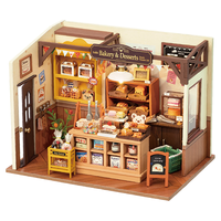 若物 贝卡的面包店 小屋拼装积木模型